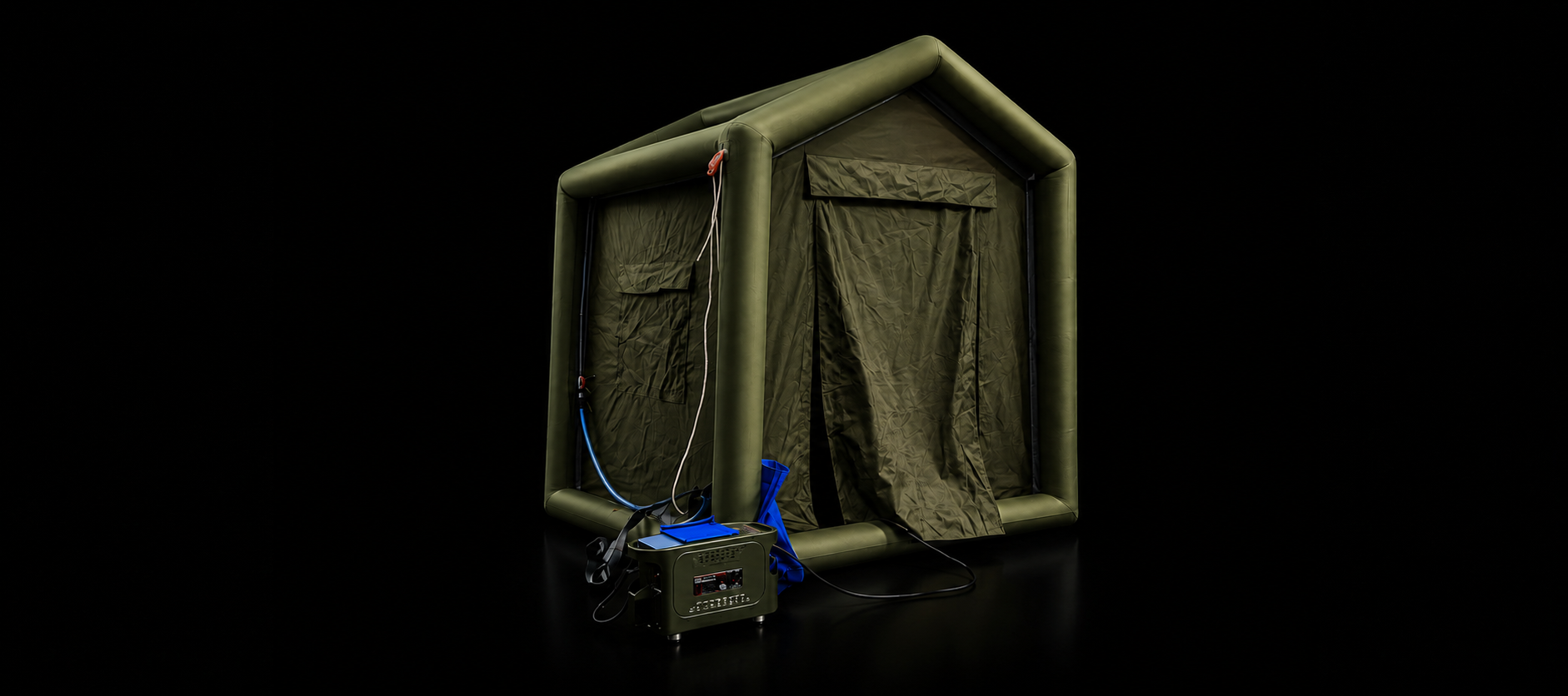 Deployed Field Sanitation Unit