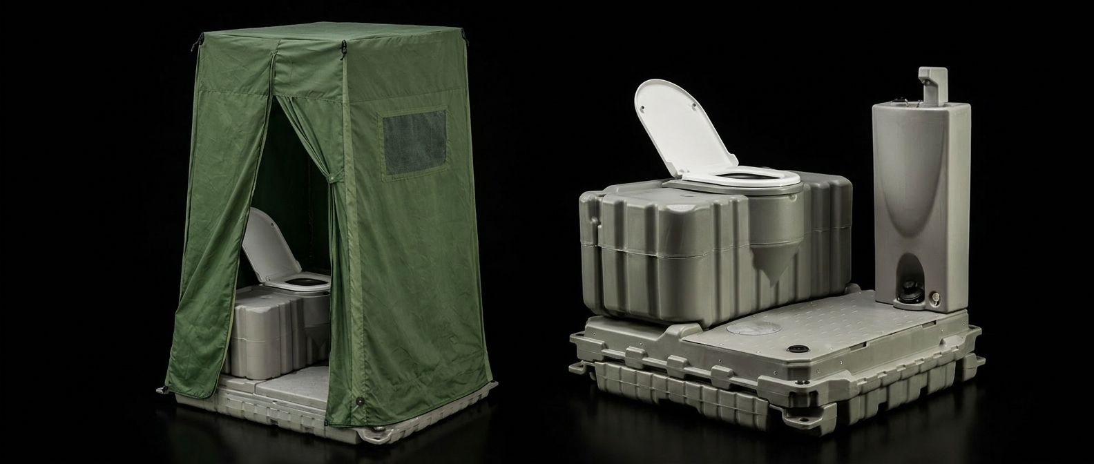 Deployed Field Sanitation Unit