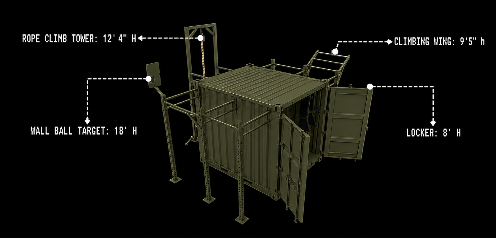 F10 Fortis heavy training package rig