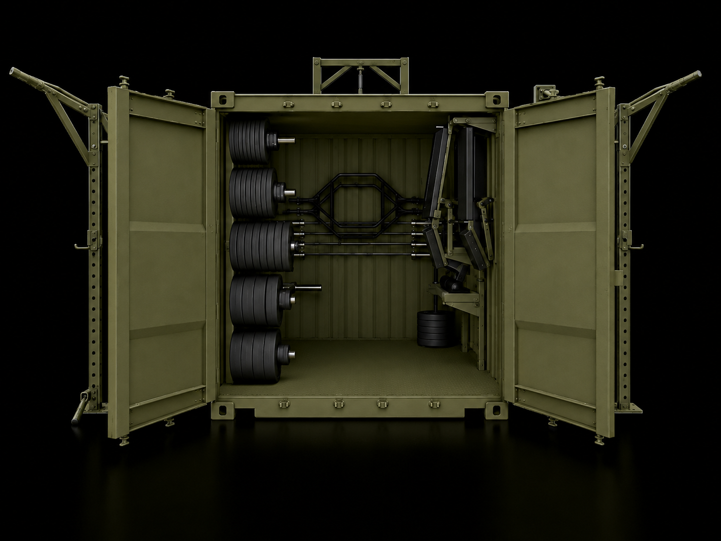 F10 Fortis locker front storage configuration