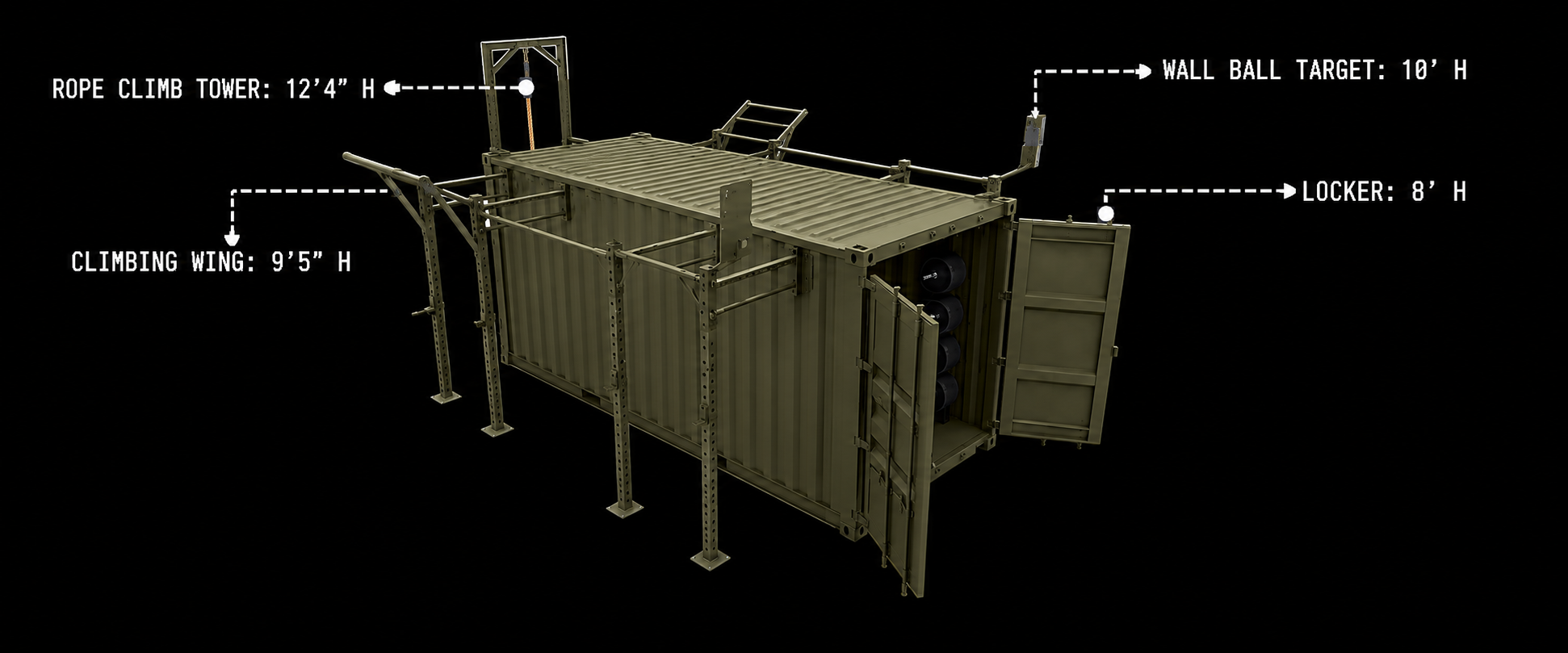 F20 Fortis heavy training package rig