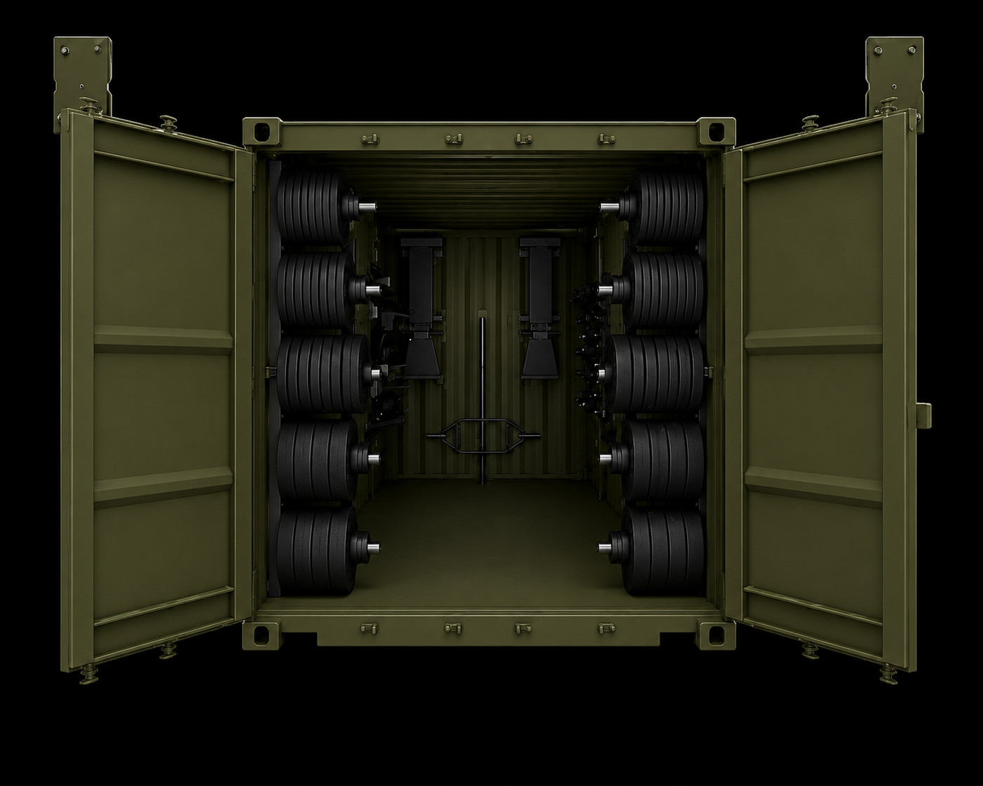 F20 Fortis locker front storage configuration