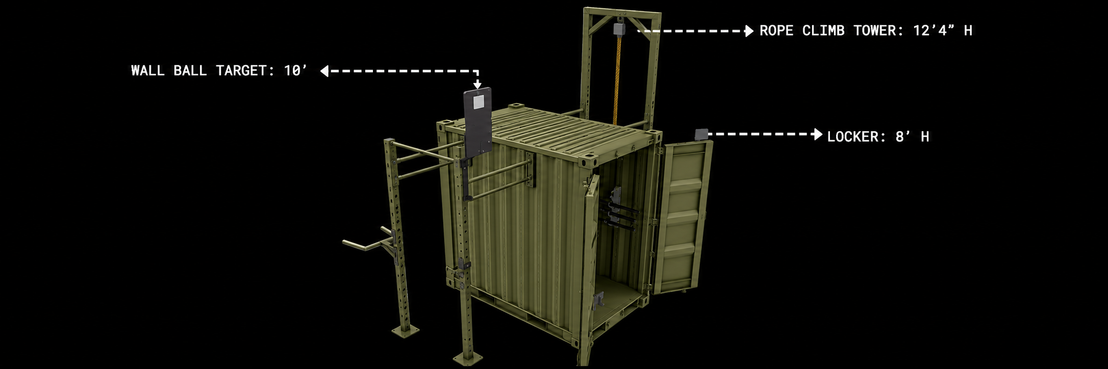 F5 Fortis heavy training package rig