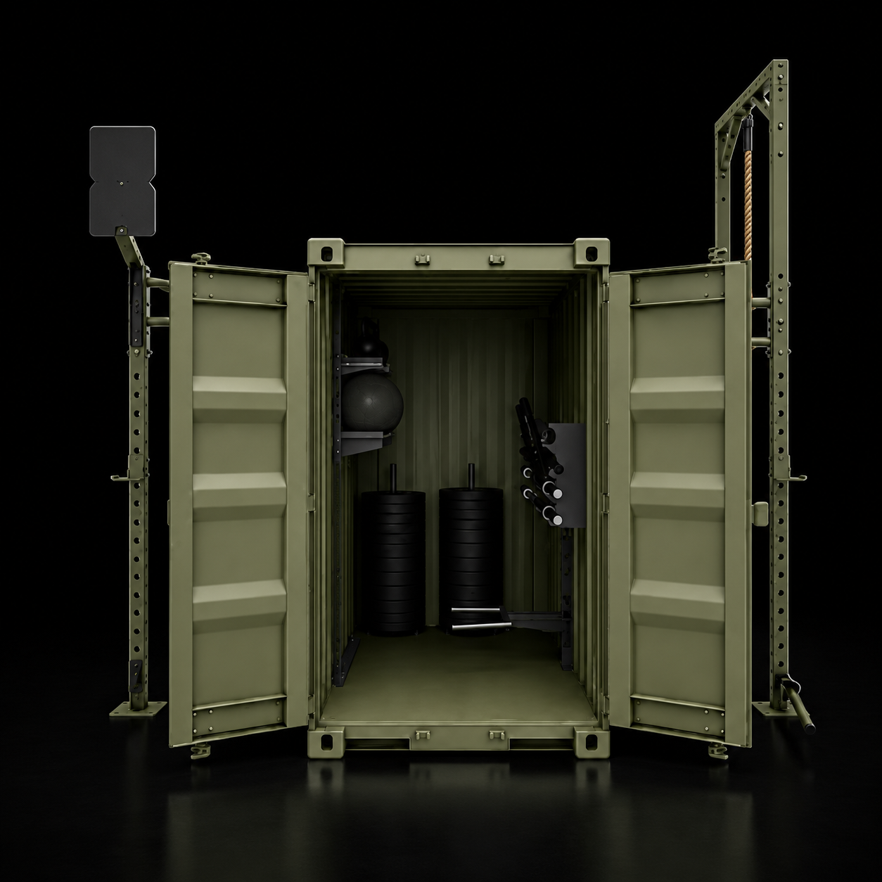 F5 Fortis locker front storage configuration