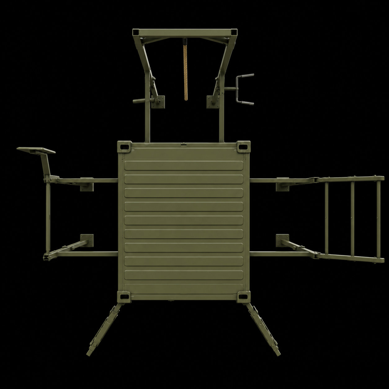 F8 Fortis locker structural rig configuration