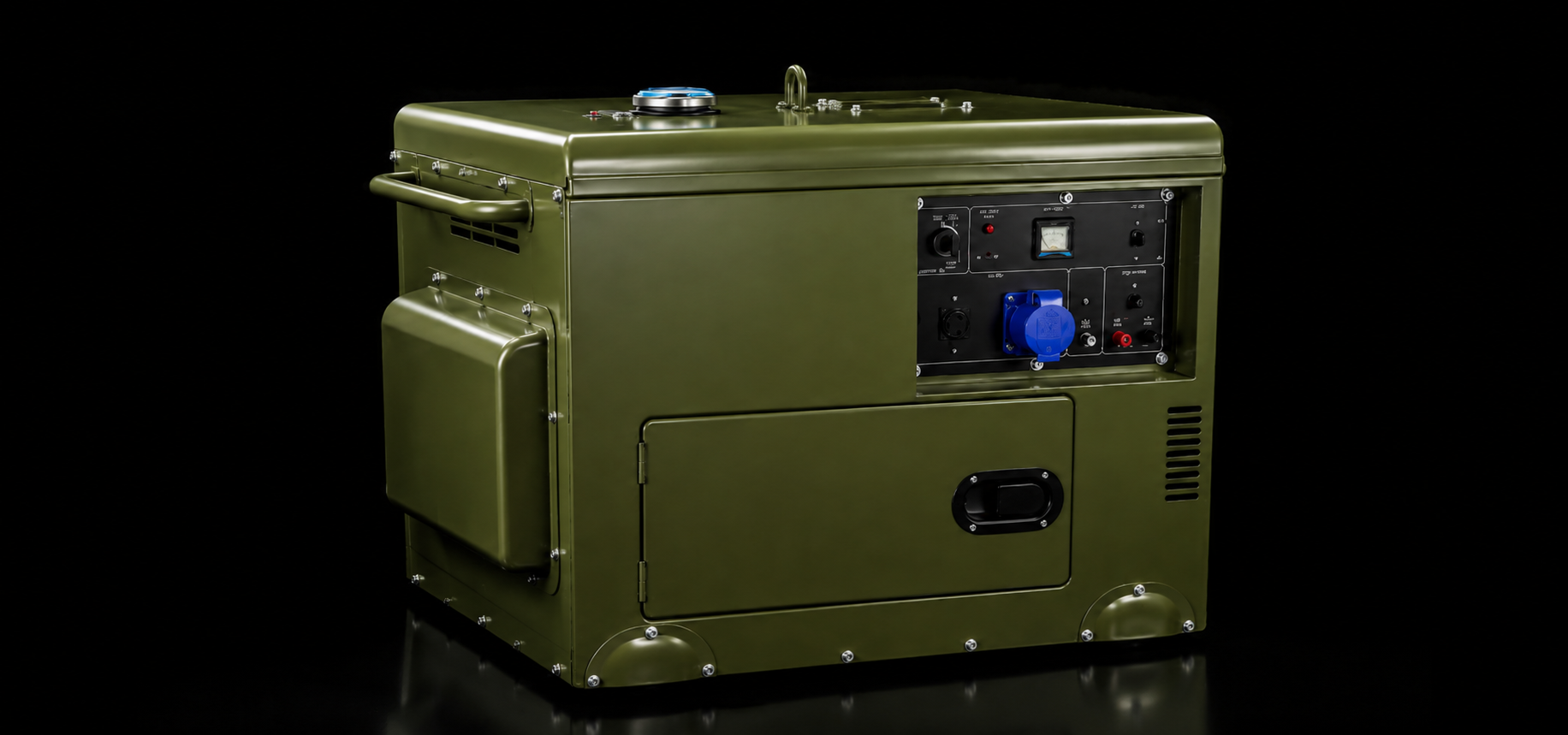 Portable diesel generator for the Rapid Deployment Shelter System