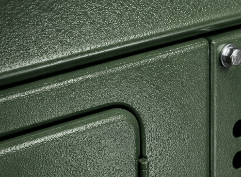 Durable generator steel housing