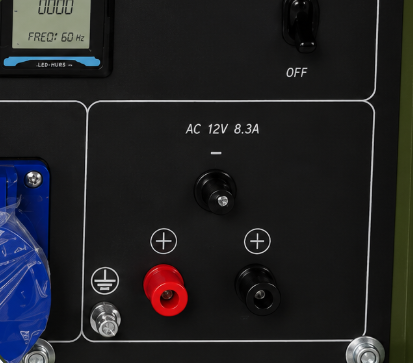 Generator multi-output control panel
