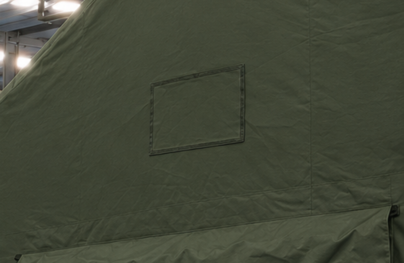 Removable Transparent Logo Pocket On Door
