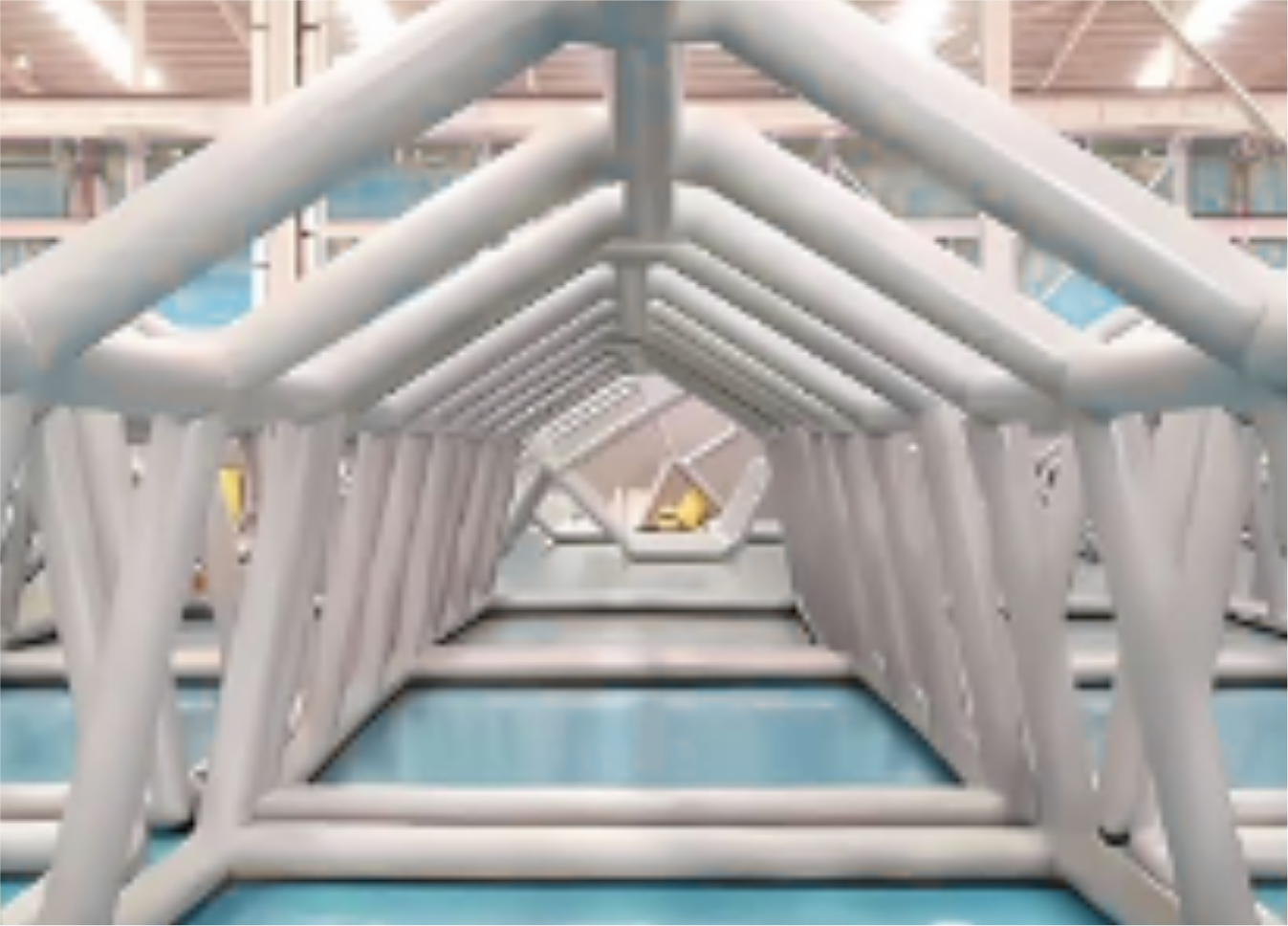 Tent Air Column Structure
