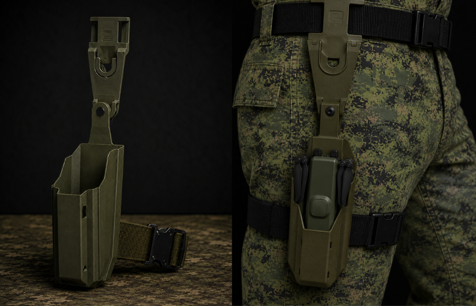 Integrated Wearable Drone Holster System